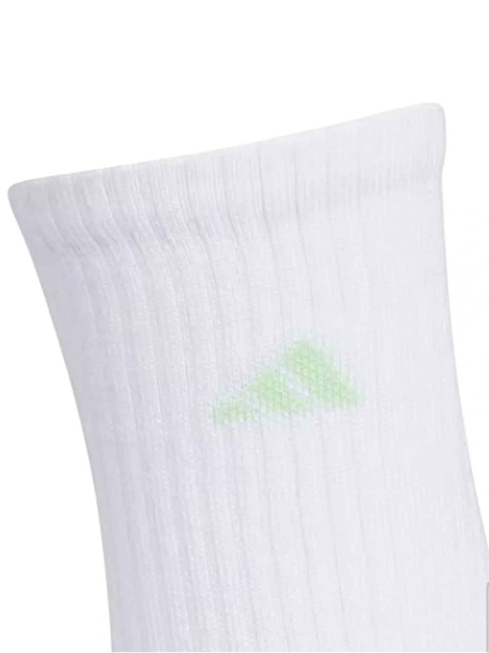 NWT Adidas Girls' Cushioned Crew Socks - 6PK Large - SZ - 5Y-7Y - WN 6.5-8.5